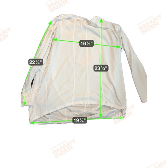 Lululemon Women's White Long Sleeve Top - Picture 4 of 4